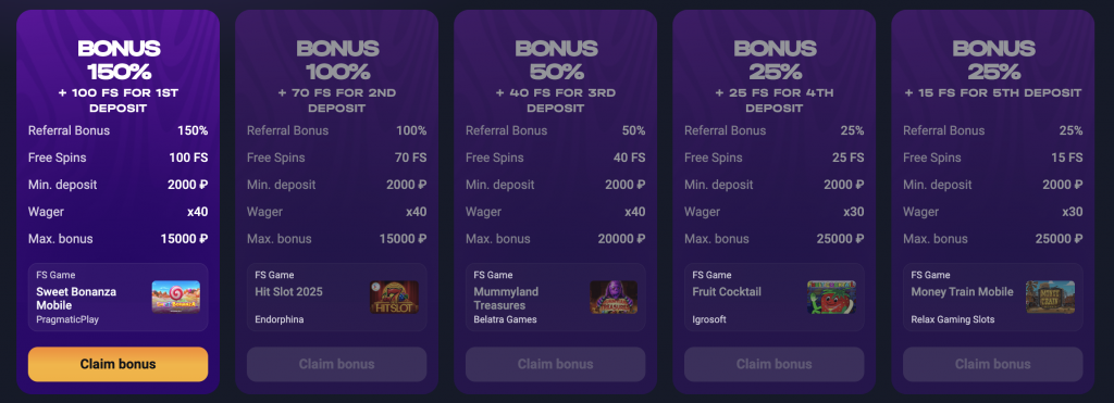 бонустар GetX