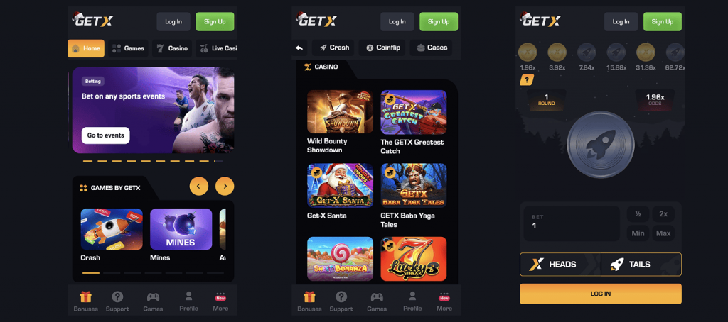 GetX мобилдик версия