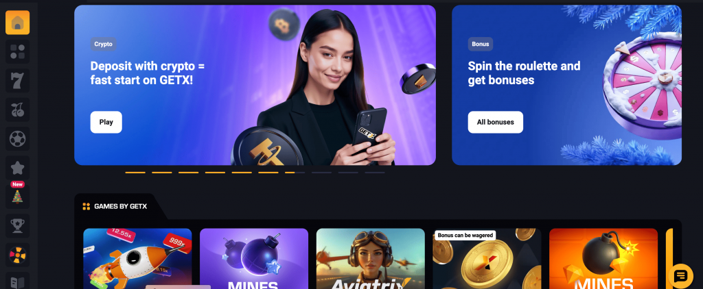 Getx kazino sayti